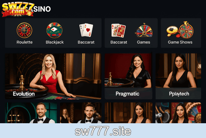 Plataforma premium Cassino SW777