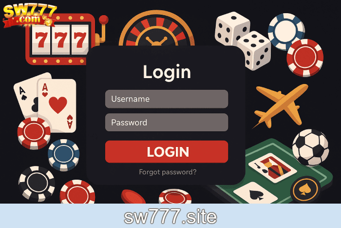 Acessar conta no Cassino SW777 Brasil